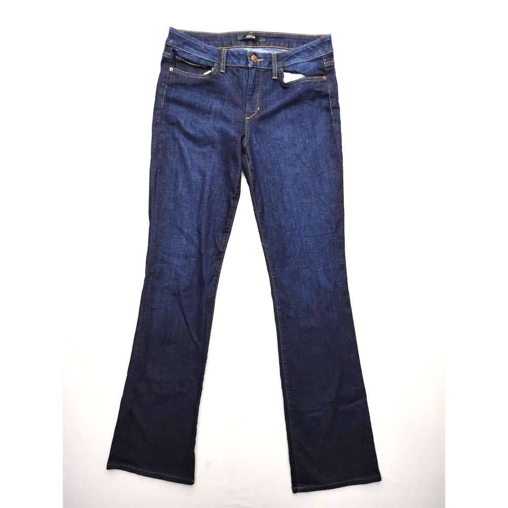 Joes Jeans Curvy Bootcut Jeans Womens 32 Blue Luelle Dark Wash Long